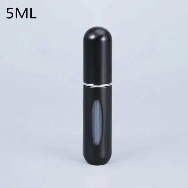 8/5ml Perfume Atomizer Portable Liquid Container For Cosmetics Traveling Mini Aluminum Spray Alcochol Empty Refillable Bottle.