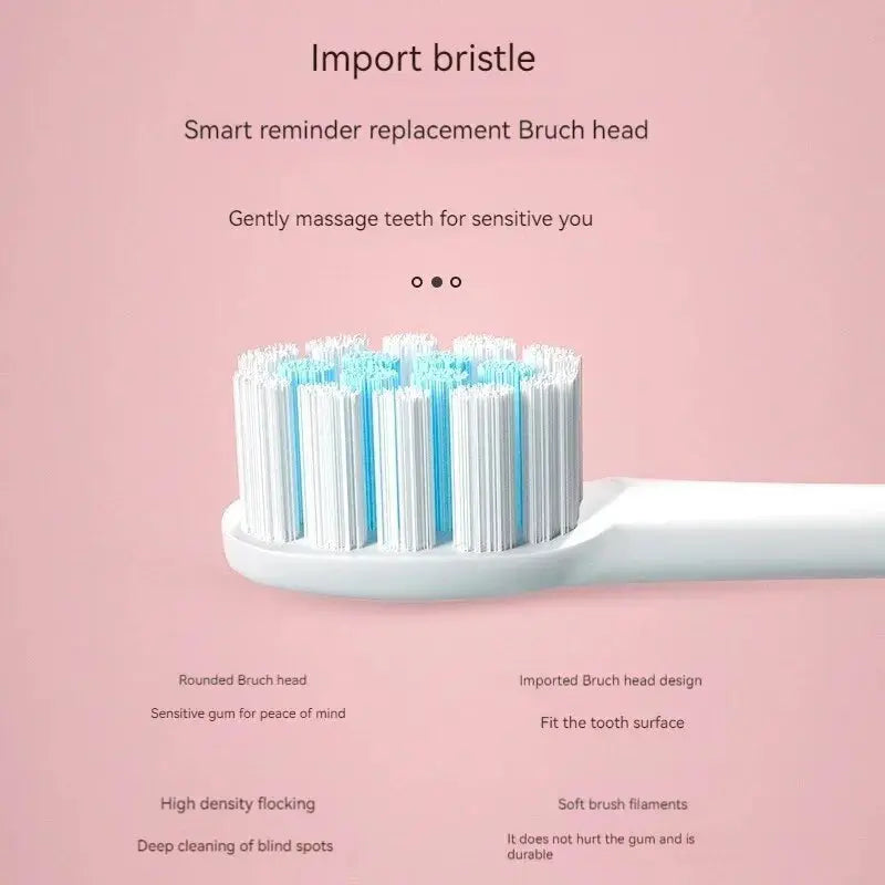 Electric Toothbrush Set Ultrasonic Adult Fully Automatic Smart Sonic USPECIFICATIONSNumber of Pieces: COMBOBrand Name: otherAge Group: adultsItem Type: ToothbrushMaterial: ABSOrigin: Mainland ChinaType: Acoustic WaveChoice: yesJohnny TirakJohnny TirakElectric Toothbrush Set Ultrasonic Adult Fully Automatic Smart Sonic Ultra Fine Soft Wool Easy