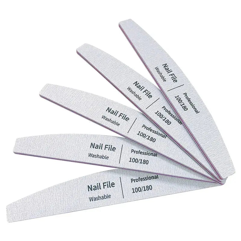 Nail File 100 to 180 Professional Tools Emery for Manicure Lime 240 SaSPECIFICATIONSBrand Name: NoEnName_NullQuantity: 5pcs/10pcsItem Type: Nail FileMaterial: plasticNumber of Pieces: COMBOOrigin: Mainland ChinaChoice: yessemi_Choice: Johnny TirakJohnny TirakManicure Lime 240 Sandpaper Gel Polishing Files