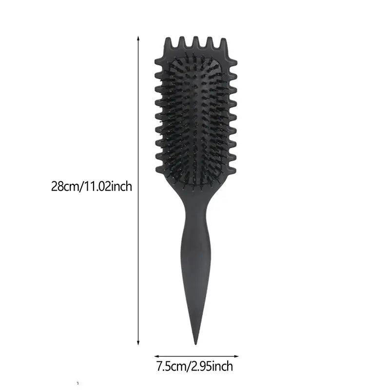 Curly Hair Brush Curl Define Styling Brus Boar Bristle Beard Comb StylSPECIFICATIONSBrand Name: KuZHENOrigin: Mainland ChinaHign-concerned Chemical: NoneJohnny TirakJohnny TirakCurly Hair Brush Curl Define Styling Brus Boar Bristle Beard Comb Styling Detangling Brush