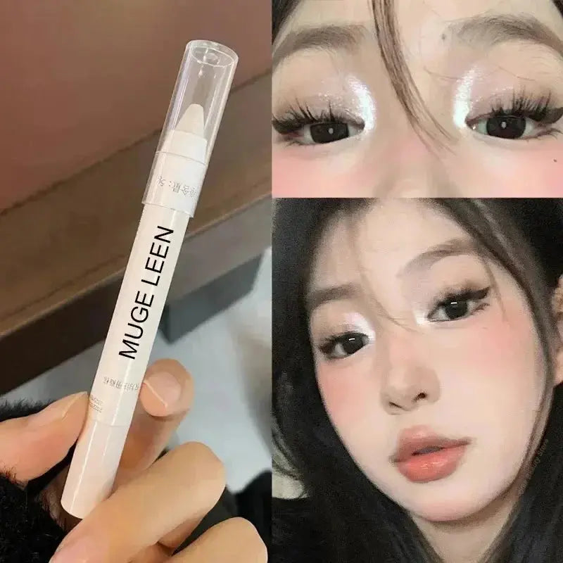 Pearl Matte White Eyeliner Pencil Eyes Head Brightening Flash HighlighSPECIFICATIONSBrand Name: NoEnName_NullOrigin: Mainland ChinaHign-concerned Chemical: NoneFormulation: PencilShelf Life: 3 yearBenefit: Long-lastingBenefit: Easy to Johnny TirakJohnny TirakPearl Matte White Eyeliner Pencil Eyes Head Brightening Flash Highlighter Eyeshadow Stick Waterproof Lying Silkworm Pen Cosmetic