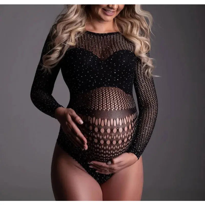 Bodysuit Rhinestones Maternity Women Photoshoot sexy bodystocking lingSPECIFICATIONSBrand Name: NoEnName_NullOrigin: Mainland ChinaCN: JiangsuMaterial: SPANDEXAge Range: MATERNITYDepartment Name: MaternityCollar: SHOULDERLESSPattern TyJohnny TirakJohnny TirakBodysuit Rhinestones Maternity Women Photoshoot sexy bodystocking lingerie