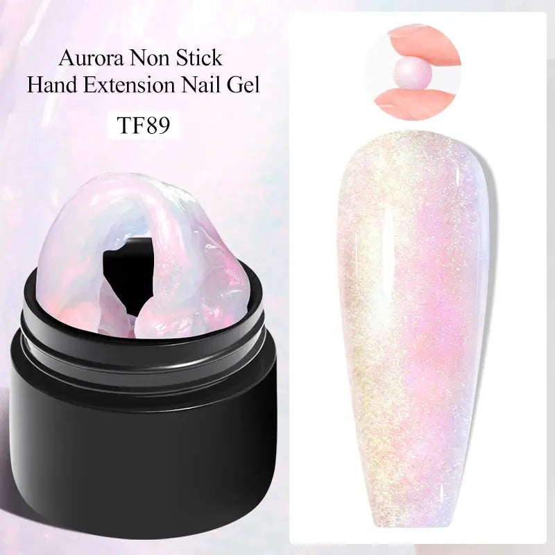 MEET ACROSS 7ml Clear Non Stick Hand Solid Extension Nail Gel Polish CSPECIFICATIONSBrand Name: MEET ACROSSIngredient: ResinOrigin: Mainland ChinaHign-concerned Chemical: NoneNumber of Pieces: One UnitVolume: 10mlModel Number: Q52305-1Johnny TirakJohnny TirakStick Hand Solid Extension Nail Gel Polish Carving Flower Nail Art Building UV Gel Acrylic Varnish