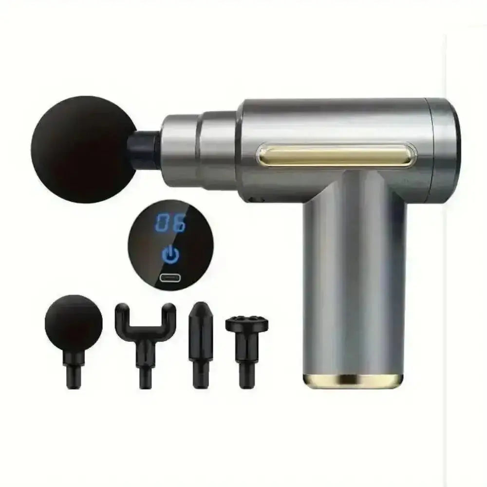 Fascial Gun Muscle Massage Gun Deep Tissue Muscle Handheld Percussion SPECIFICATIONS
Brand Name: other
Item Type: Massage &amp; Relaxation
Material: ABS
Application: BODY
Origin: Mainland China
Certification: CE
Choice: yes

 
 
 
 
 •Johnny TirakJohnny TirakFascial Gun Muscle Massage Gun Deep Tissue Muscle Handheld Percussion Massager