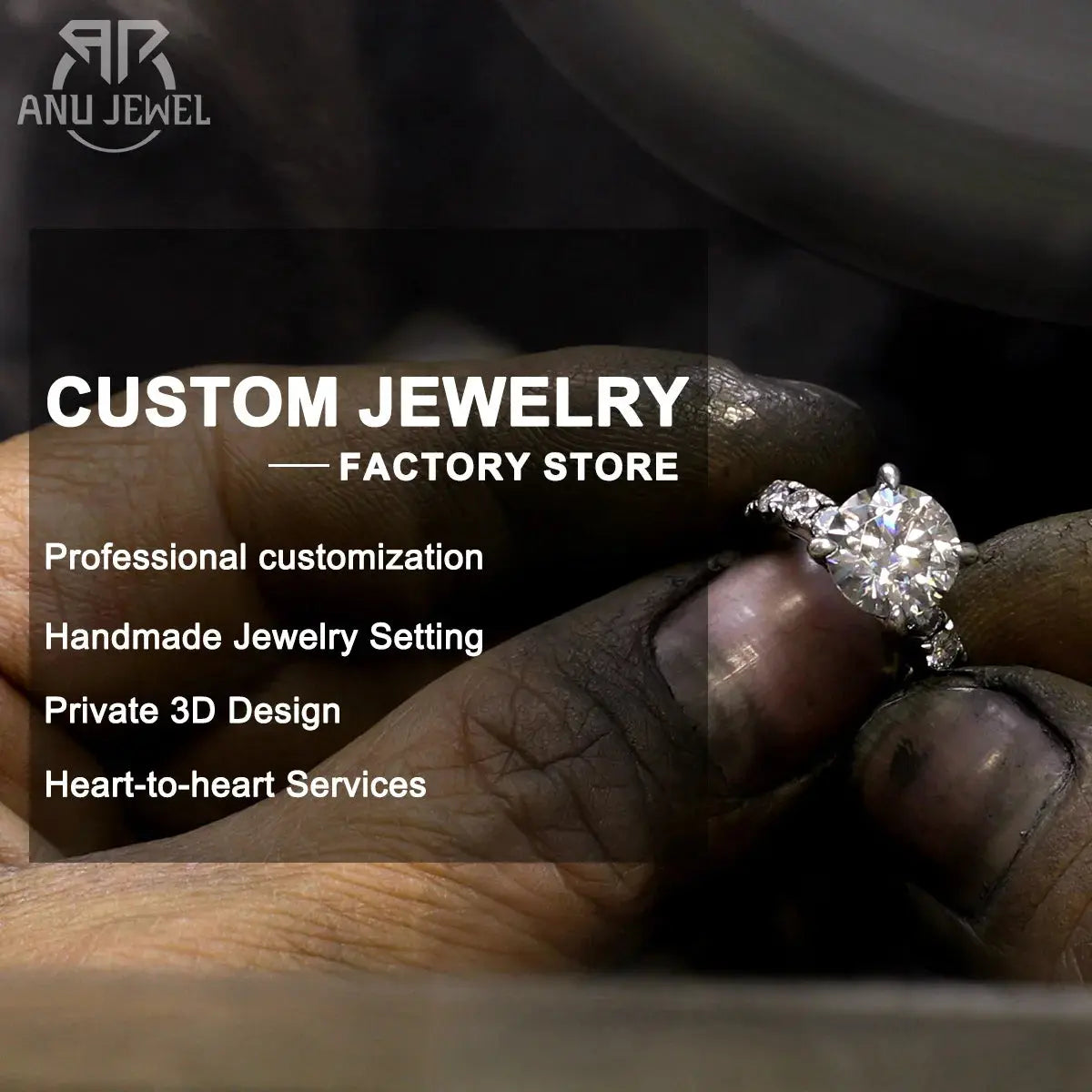 A Link For Customizing Fee 3 （Custom jewelry cannot be returned or excSPECIFICATIONSBrand Name: ANU JEWELOrigin: Mainland ChinaCertificate: YESMain Stone: MoissaniteItem Weight: About 3.5gMetals Type: silverMetal Stamp: 925,SterlingGenJohnny TirakJohnny TirakCustomizing Fee 3 （Custom jewelry