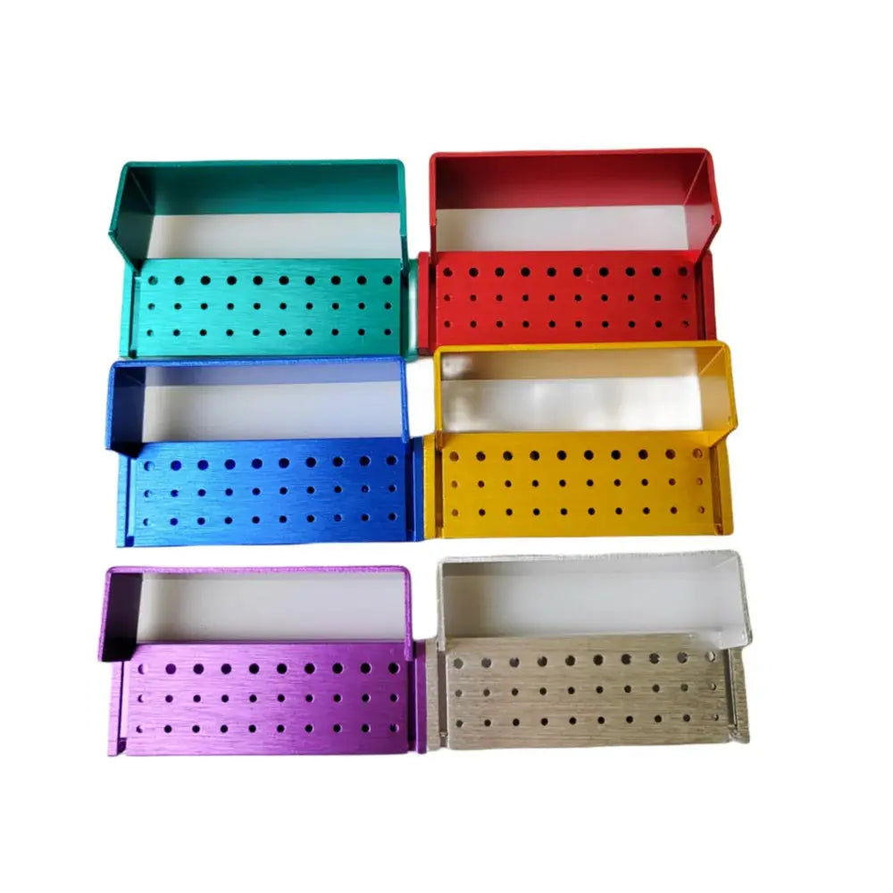 Dental Burs Drill Disinfection Block FG Bur Sterilization Holder AutocSPECIFICATIONSBrand Name: jumtopOrigin: Mainland ChinaChoice: yesJohnny TirakJohnny TirakDental Burs Drill Disinfection Block FG Bur Sterilization Holder Autoclavable Aluminium 30 Holes Dentistry Material