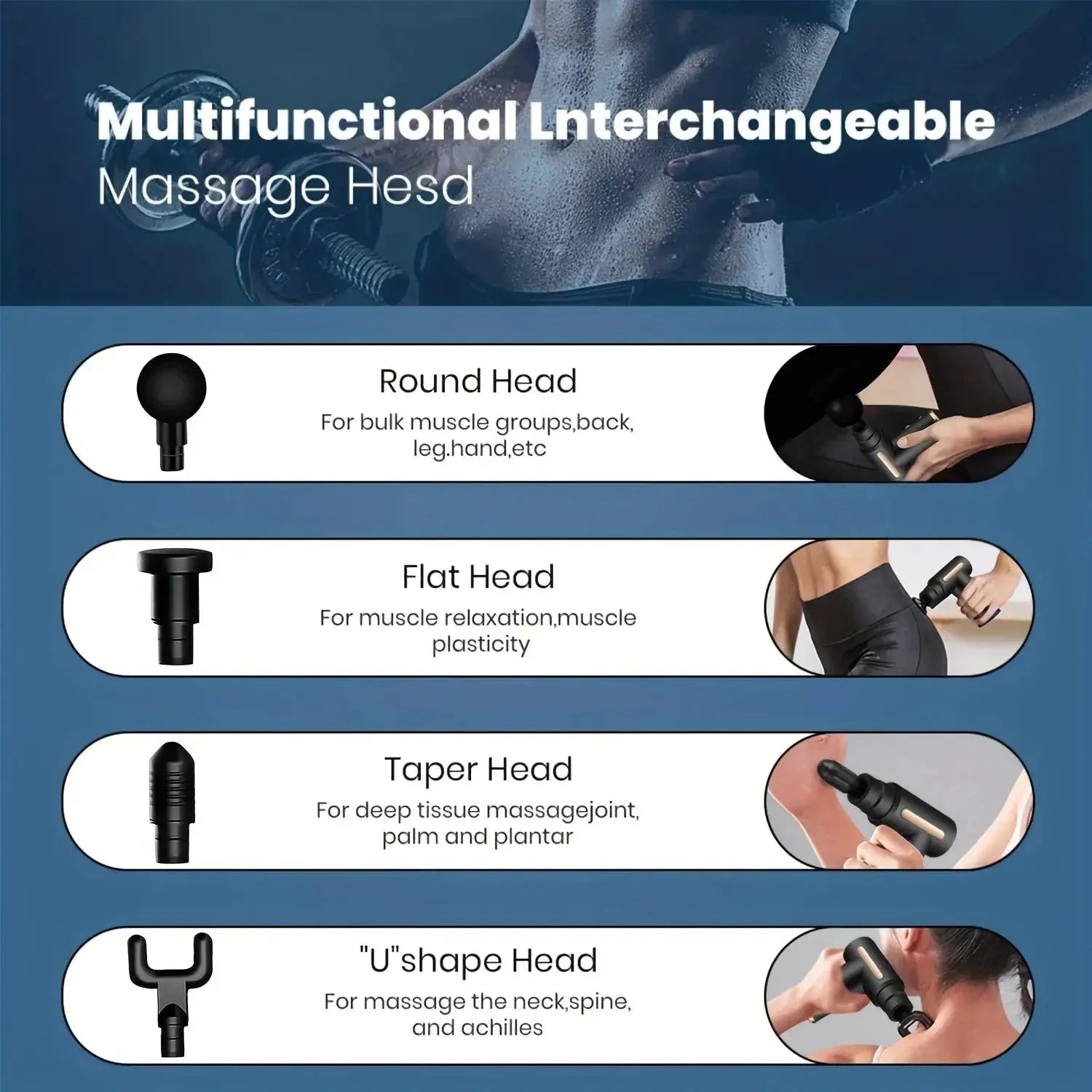 Portable Fascia Massage Gun Electric Percussion Pistol Massager Body MSPECIFICATIONSBrand Name: otherItem Type: Massage &amp; RelaxationOrigin: Mainland ChinaCertification: CEChoice: yesJohnny TirakJohnny TirakPortable Fascia Massage Gun Electric Percussion Pistol Massager Body Massage