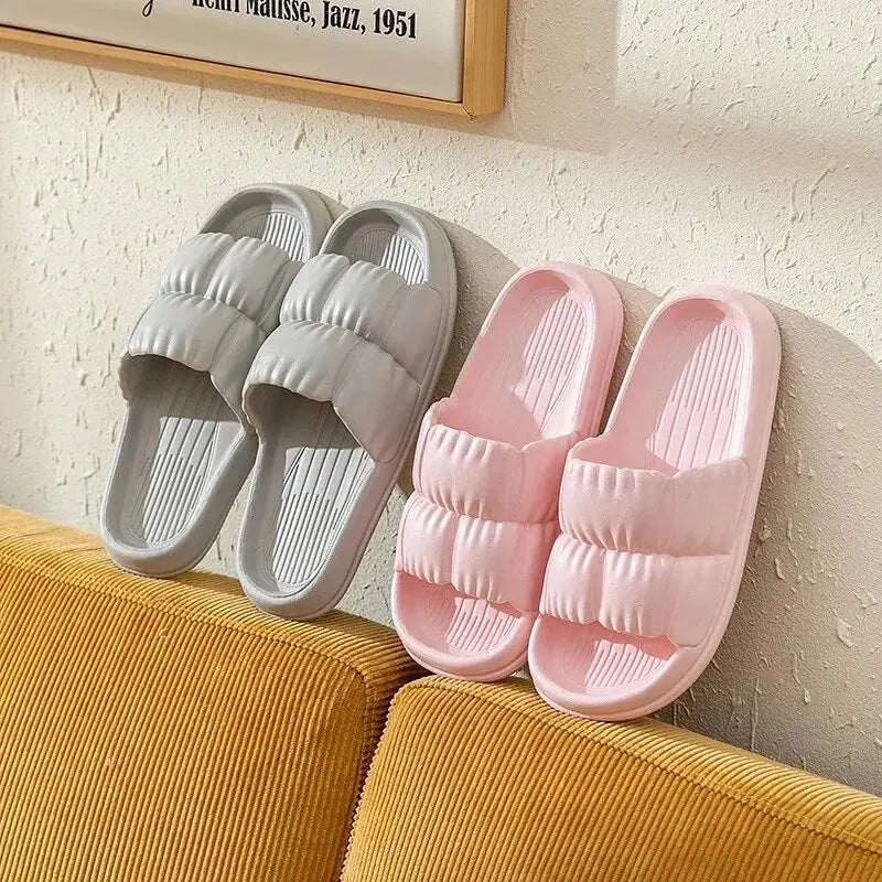 Soft Bottom Slippers for Women Home Bathroom Home Bath Non-slip CoupleSPECIFICATIONSBrand Name: NoEnName_NullQuantity: 11 pairItem Type: Bathing AccessoryMaterial: EVAOrigin: Mainland ChinaGender: Men and womenChoice: yesJohnny TirakJohnny TirakWomen Home Bathroom Home Bath