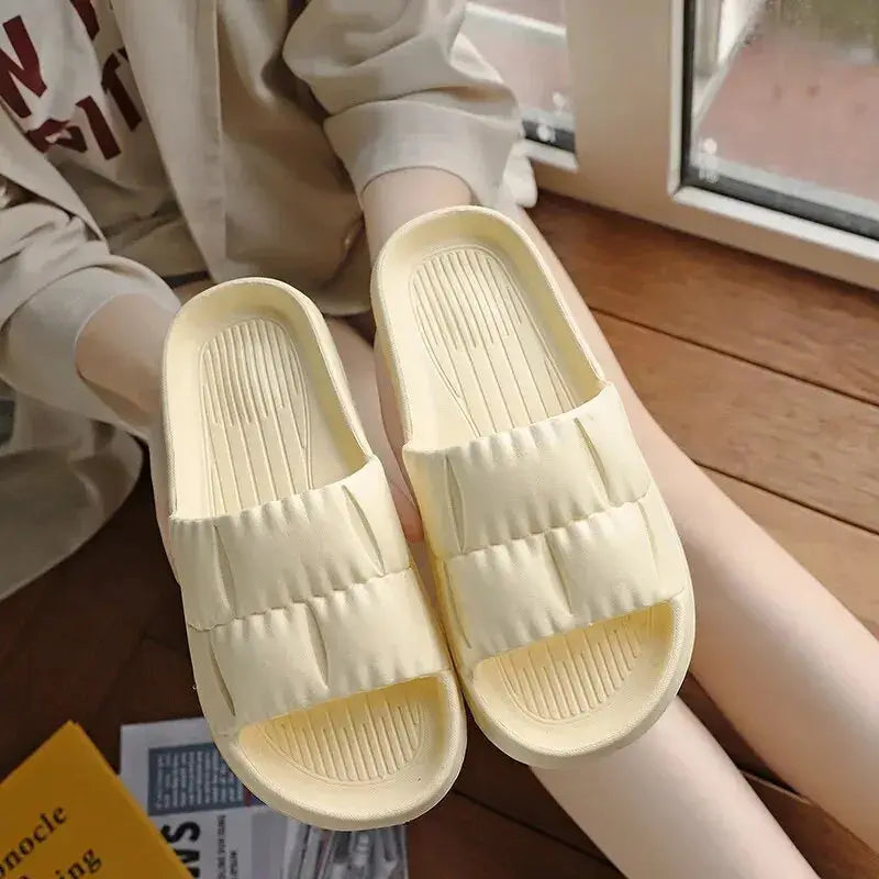 Soft Bottom Slippers for Women Home Bathroom Home Bath Non-slip CoupleSPECIFICATIONSBrand Name: NoEnName_NullQuantity: 11 pairItem Type: Bathing AccessoryMaterial: EVAOrigin: Mainland ChinaGender: Men and womenChoice: yesJohnny TirakJohnny TirakWomen Home Bathroom Home Bath