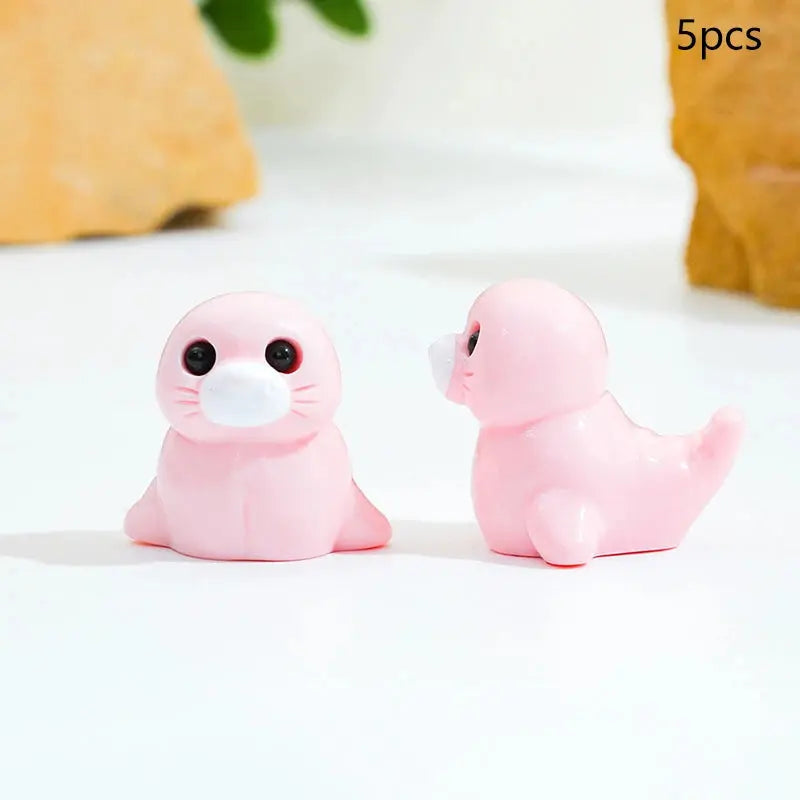 5Pcs Cute Funny Seal Pup Mini Figurines Cartoon Animal Small Ornament SPECIFICATIONSBrand Name: JETTINGHign-concerned Chemical: NoneMaterial: RESINOrigin: Mainland ChinaChoice: yessemi_Choice: yesJohnny TirakJohnny Tirak5Pcs Cute Funny Seal Pup Mini Figurines Cartoon Animal Small Ornament Novelty Stress Reliever Toys Kawaii Home Decoration