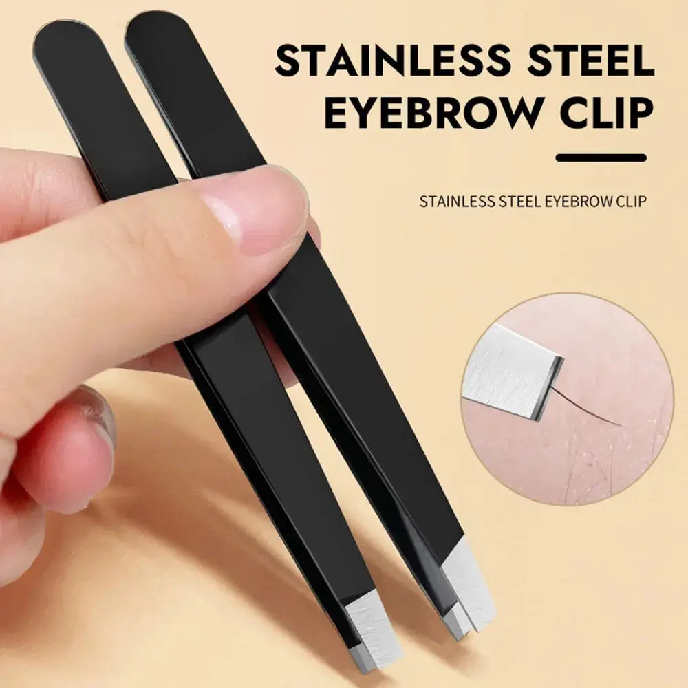 GECOMO Stainless Steel Black Eyebrow Tweezer with Slant and Flat PointSPECIFICATIONSBrand Name: gecomoModel Number: G2090Item Type: Eyebrow TweezerChoice: yesJohnny TirakJohnny TirakGECOMO Stainless Steel Black Eyebrow Tweezer