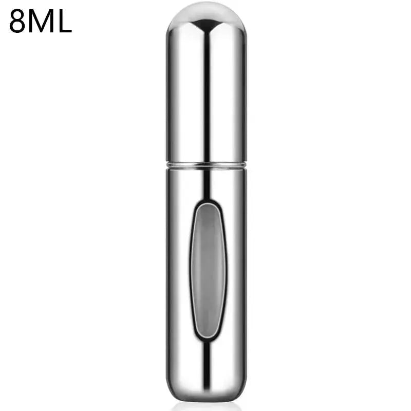 8/5ml Perfume Atomizer Portable Liquid Container For Cosmetics Traveling Mini Aluminum Spray Alcochol Empty Refillable Bottle.