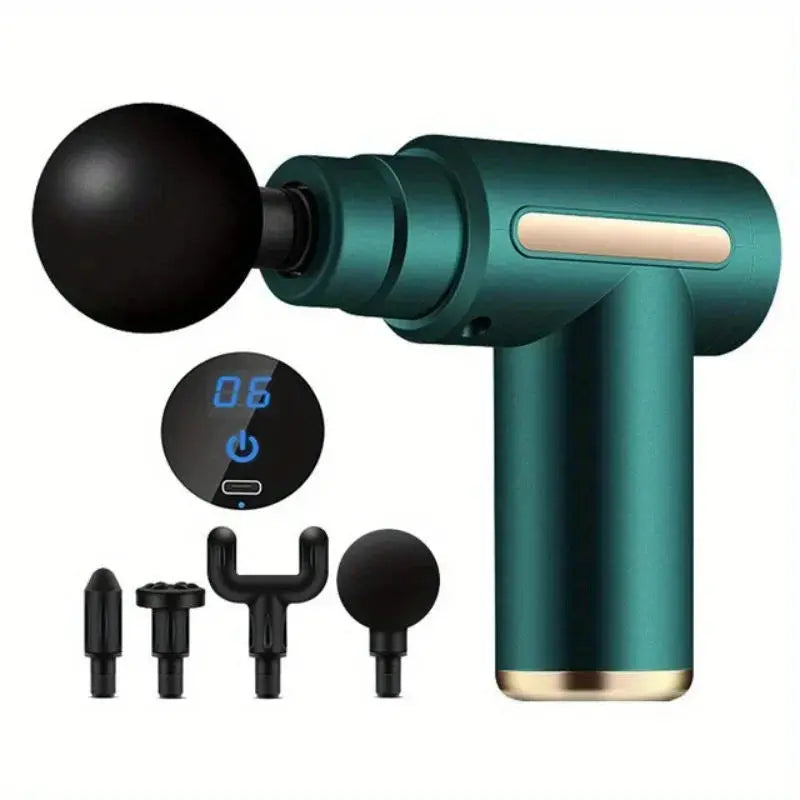 Portable Fascia Massage Gun Electric Percussion Pistol Massager Body MSPECIFICATIONSBrand Name: otherItem Type: Massage &amp; RelaxationOrigin: Mainland ChinaCertification: CEChoice: yesJohnny TirakJohnny TirakPortable Fascia Massage Gun Electric Percussion Pistol Massager Body Massage