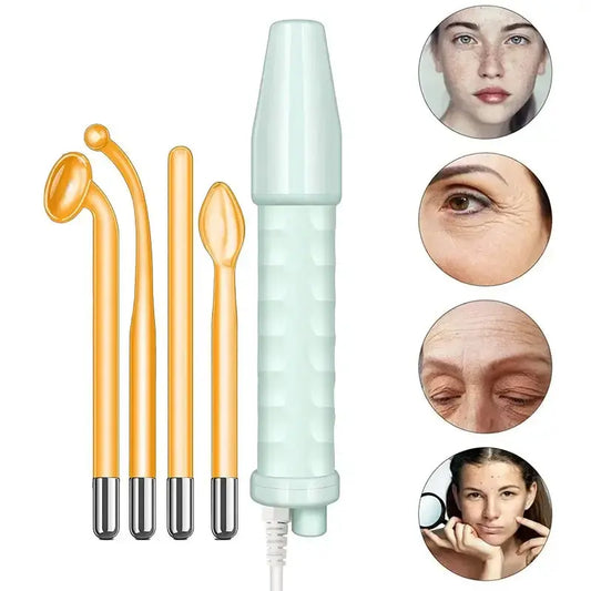 High Frequency Skincare Facial Machine 4in1 Electrotherapy Wand Neon ASPECIFICATIONSBrand Name: MONAIOrigin: Mainland ChinaPower Source: ElectricMaterial: plasticCommodity Quality Certification: ceCertification: CEPower Source: usPowerJohnny TirakJohnny TirakHigh Frequency Skincare Facial Machine 4in1 Electrotherapy Wand Neon Argon Treatment Glass Tubes Skin Face beauty Acne Treatment