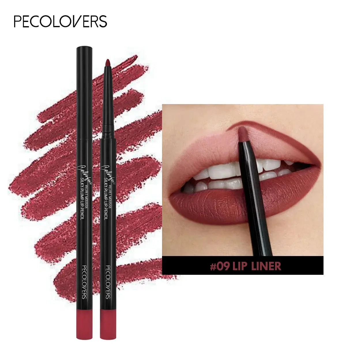 Waterproof Matte Lipliner Pencil Red Contour Tint Lipstick Long LastinSPECIFICATIONSBrand Name: NoEnName_NullBenefit: Easy to applyOrigin: Mainland ChinaType: Lip LinerChoice: yesJohnny TirakJohnny TirakWaterproof Matte Lipliner Pencil Red Contour Tint Lipstick Long Lasting