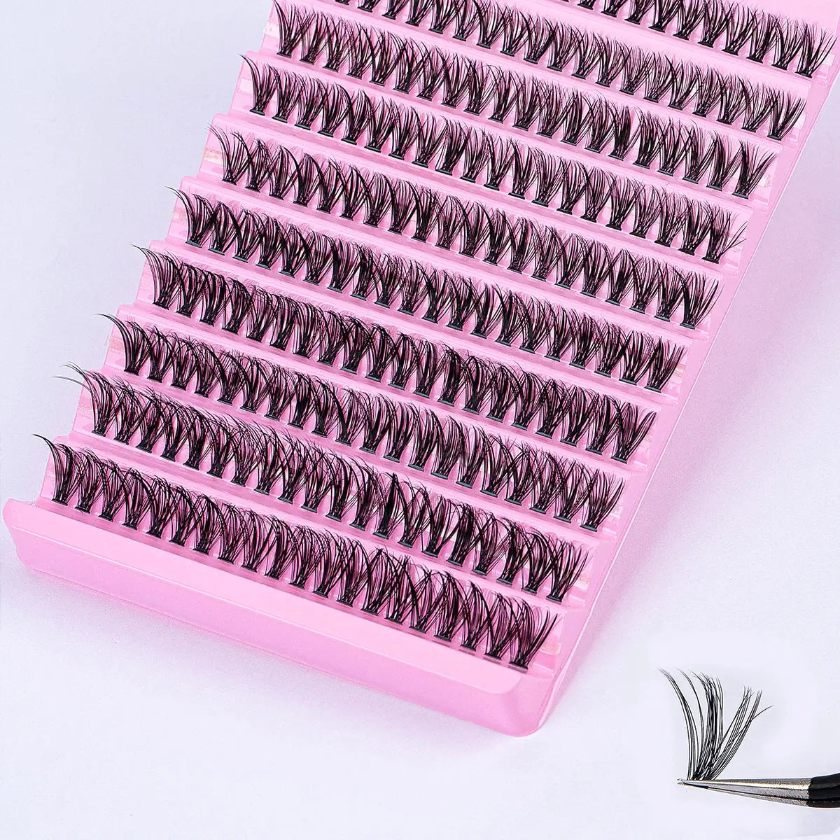 DIY Eyelash Extension Kit 200pcs Individual Lashes Cluster D Curl, 8-1SPECIFICATIONSBrand Name: SEXYSHEEPOrigin: Mainland ChinaContent: 10mlChoice: yesJohnny TirakJohnny TirakDIY Eyelash Extension Kit 200pcs Individual Lashes Cluster