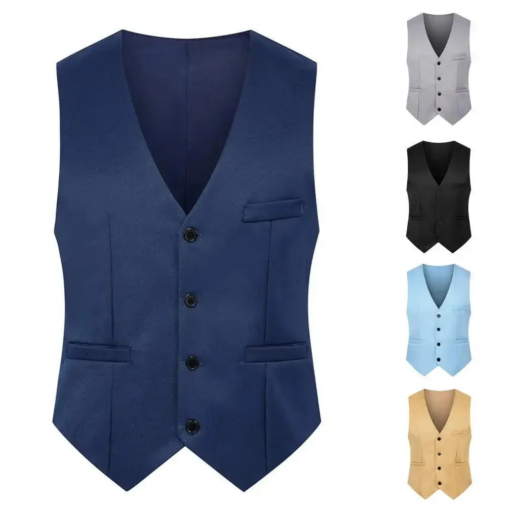 Pure Color Suit Vest Men Waistcoat Single-breasted Slim Business WaistSPECIFICATIONSBrand Name: NoEnName_NullStyle: Smart CasualApplicable Season: Four SeasonsOrigin: Mainland ChinaCN: HunanMaterial: POLYESTERApplicable Scene: CASUALFaJohnny TirakJohnny TirakPure Color Suit Vest Men Waistcoat Single-breasted Slim Business Waistcoat Men